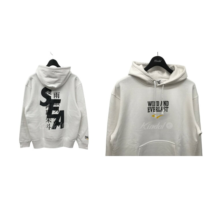 楽天市場】【中古】WIND AND SEA×EVERLAST×春に散る(KANJI) HOODIE 