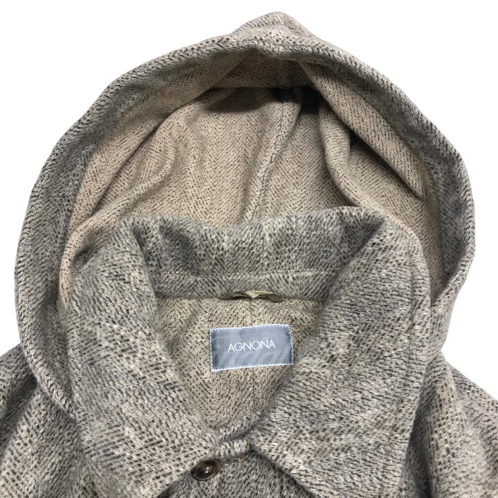 楽天市場】【中古】AGNONA ダッフルコート ベージュ サイズ：54 