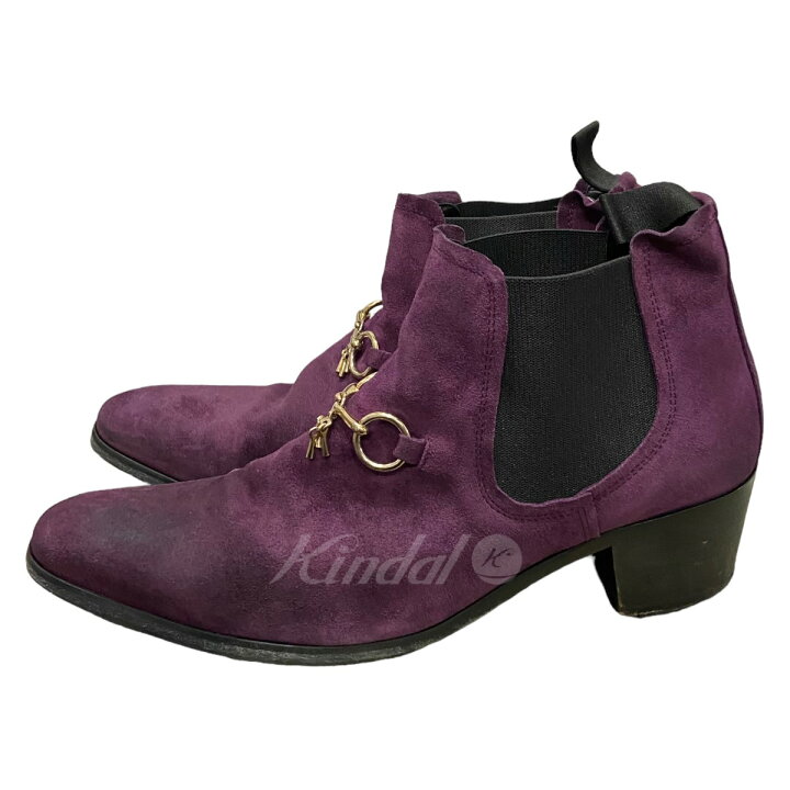 楽天市場】【中古】Needles｢Heeled Chelsea Bit Boot｣ スエード装飾 