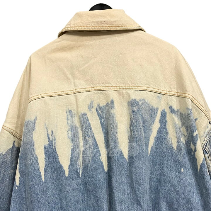 楽天市場】【中古】FenG CHen WANG 21SSブリーチ加工デニムジャケット 