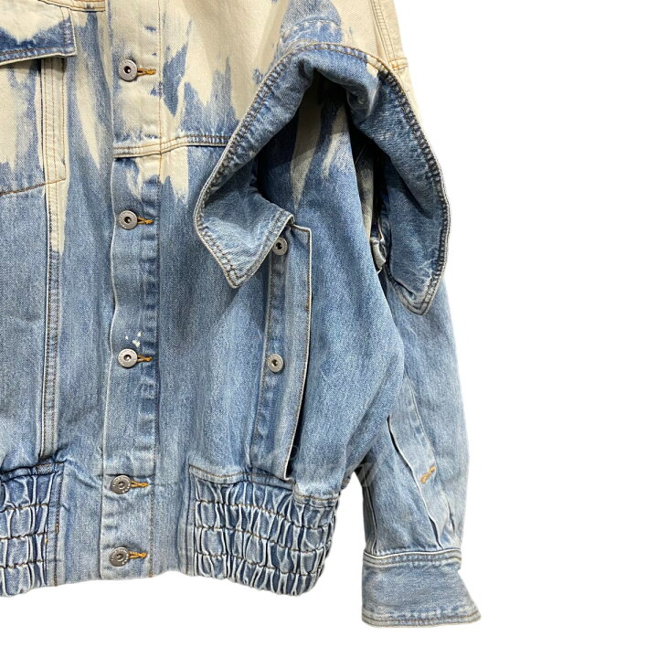 楽天市場】【中古】FenG CHen WANG 21SSブリーチ加工デニムジャケット 
