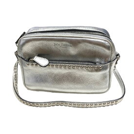 【中古】J＆M Davidson　「LIPSTICK POUCH WITH STUDS」ショルダーバッグ 10125N シルバー サイズ：ONE SIZE 【121123】（ジェイアンドエム　デヴィッドソン）