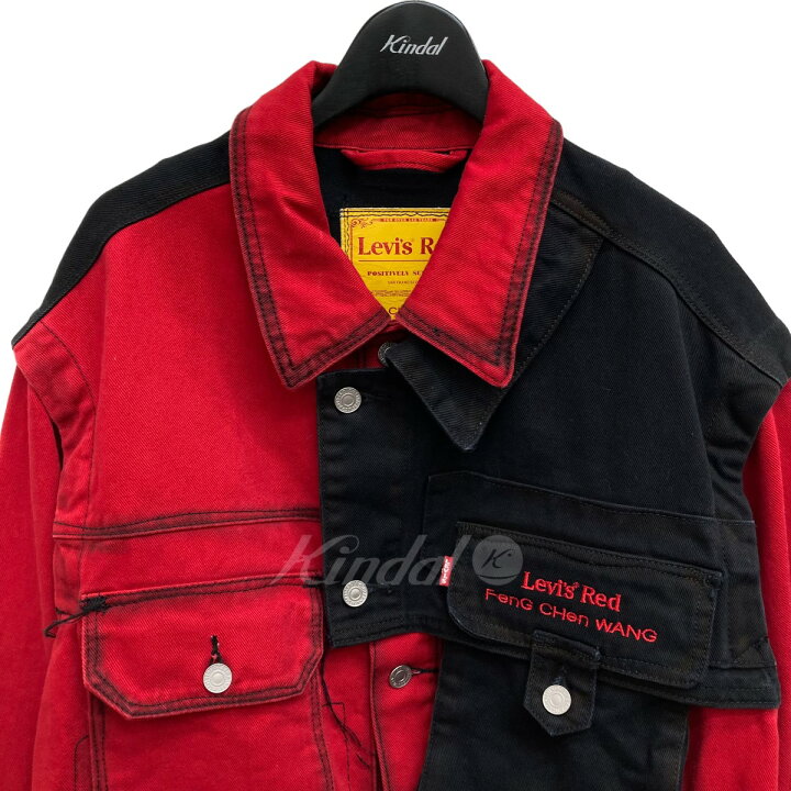 楽天市場】【中古】Feng CHen WANG ×Levi`s Red デニムジャケット 