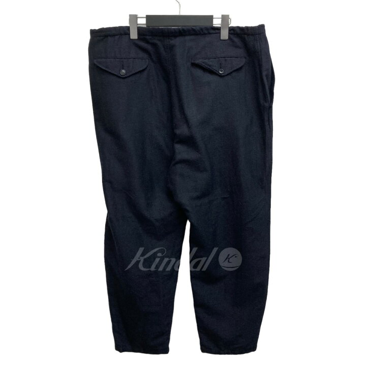 楽天市場】【中古】COMOLI 20AW ウールシルクドローストリングパンツ 
