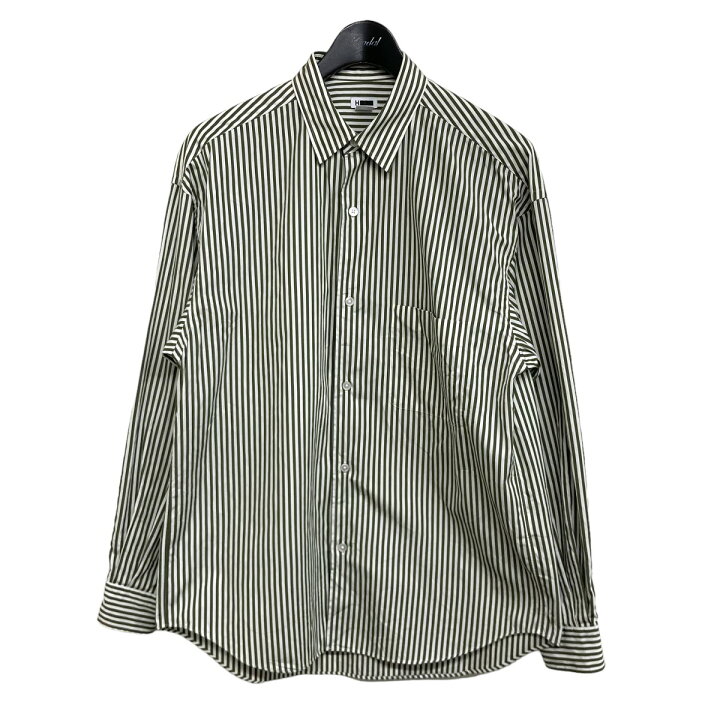楽天市場】【中古】H BEAUTY＆YOUTH ストライプシャツ オリーブ サイズ 