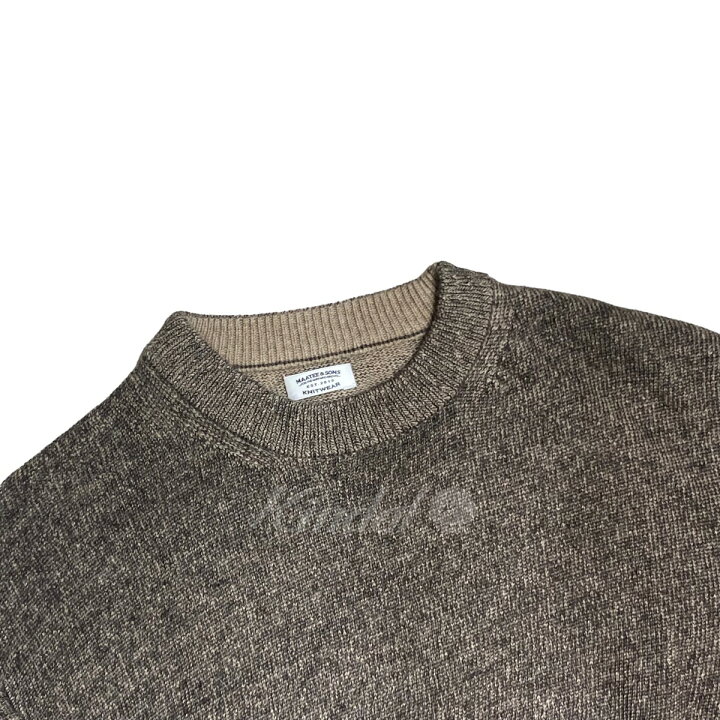 楽天市場】【中古】MAATEE＆SONS ブラックアルパカ裏カシミヤ 