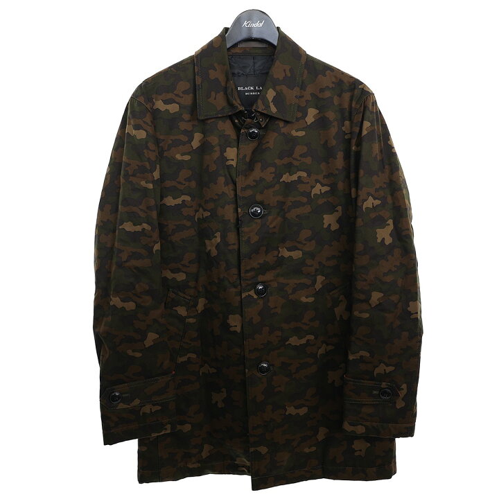 楽天市場】【中古】BURBERRY BLACK LABEL カモフラ柄中綿ハーフコート 