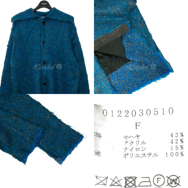 楽天市場】【中古】PERVERZE Teddy knit Coat テディーニットコート 
