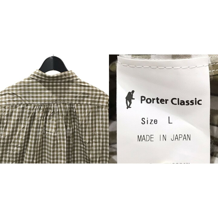 楽天市場】【中古】Porter Classicロールアップ ギンガムチェック 