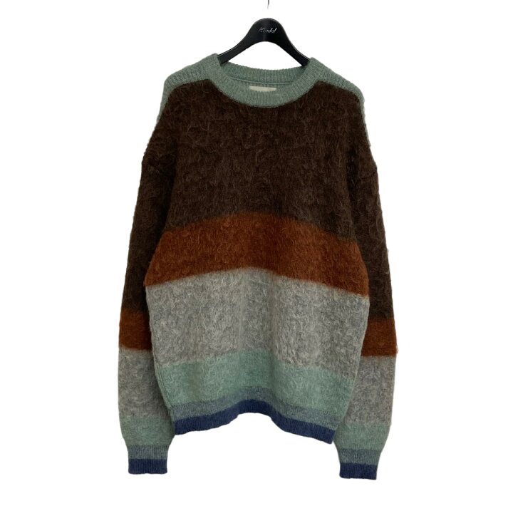 楽天市場】【中古】YOKE 2023AW 「MOHAIR BORDER CREWNECK SWEATER 