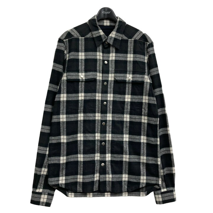 楽天市場】【中古】Rick Owens ｢Cotton Plaid Outershirt｣チェック  