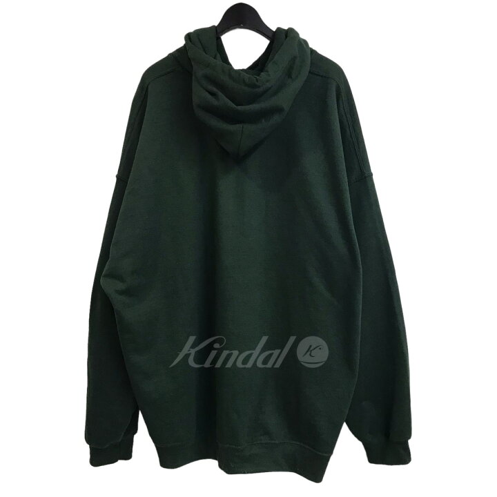 楽天市場】【中古】KYNE フロント刺繍プルオーバーパーカー グリーン 
