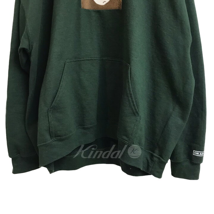 楽天市場】【中古】KYNE フロント刺繍プルオーバーパーカー グリーン 
