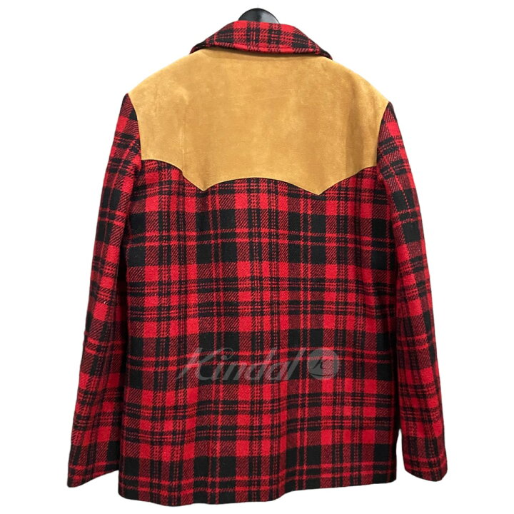 楽天市場】【中古】SAINT LAURENT PARIS14AW ウエスタンチェック柄 