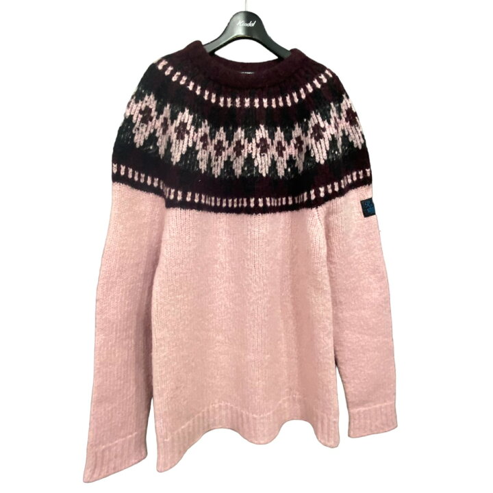 ラフシモンズ20aw ポートレートニット 打て