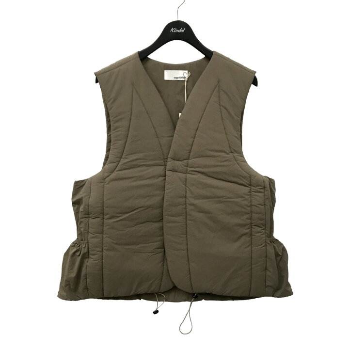 楽天市場】【中古】SAGE NATION BODY GILET 中綿ベスト ブラウン 