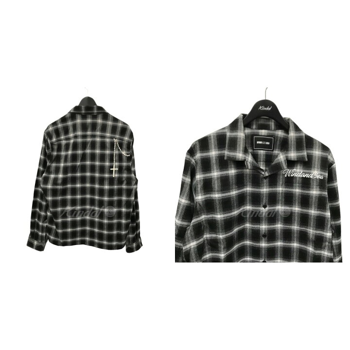 楽天市場】【中古】WIND AND SEA×SANTA CRUZSD SANTACRUZ FLANNEL  