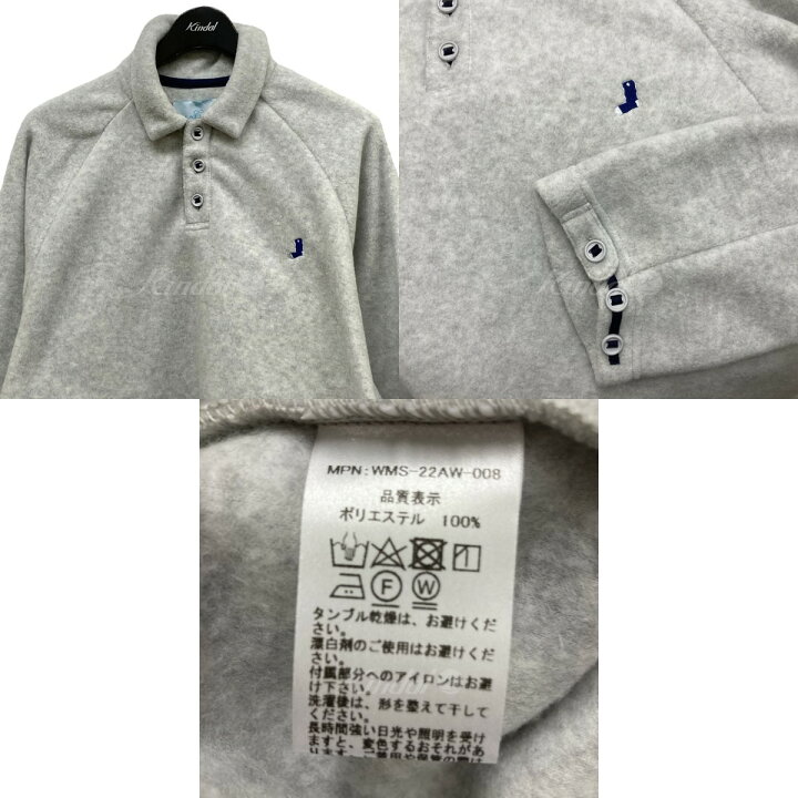 楽天市場】【中古】WHIMSY 22AW｢FLEECE RAGLAN POLO｣ フリースラグラン 