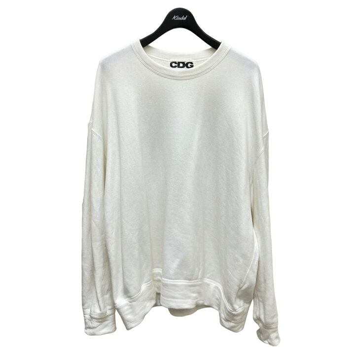 楽天市場】【中古】CDG スウェット SZ-T055 ホワイト サイズ：M  