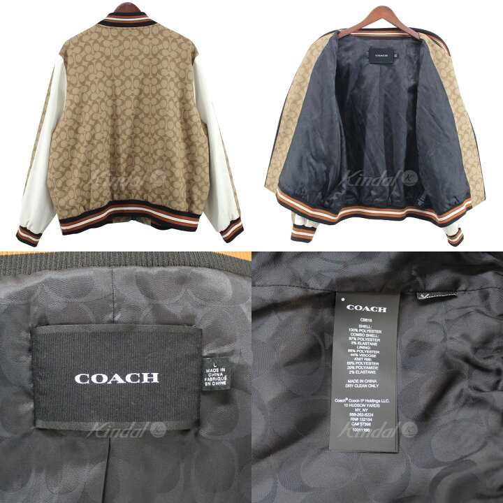 楽天市場】【中古】COACHシグネチャー スーベニア ジャケット ベージュ  