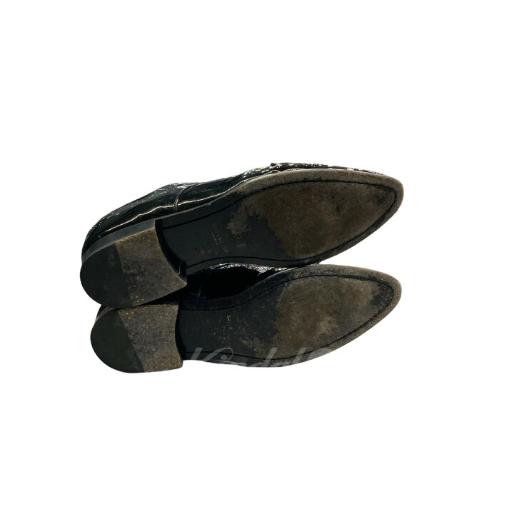 楽天市場】【中古】SAINT LAURENT PARIS エナメルレースアップシューズ 