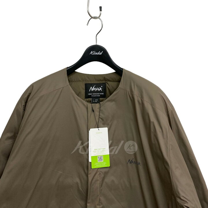 楽天市場】【中古】NANGA×DOORS 23AW 別注インナーダウン ノーカラー 