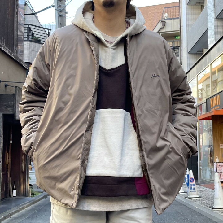 楽天市場】【中古】NANGA×DOORS 23AW 別注インナーダウン ノーカラー 