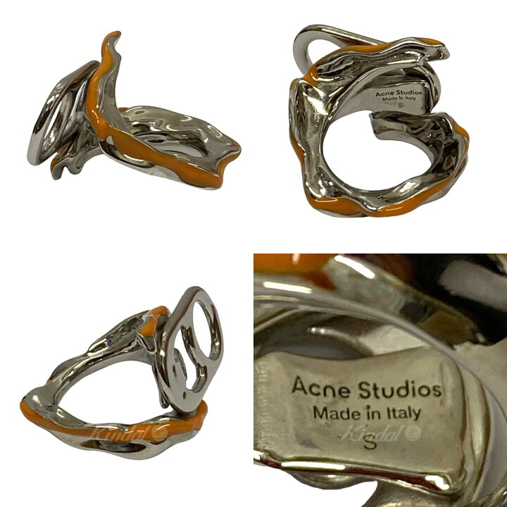 楽天市場】【中古】ACNE STUDIOS 23AW キャンプルリング シルバー 
