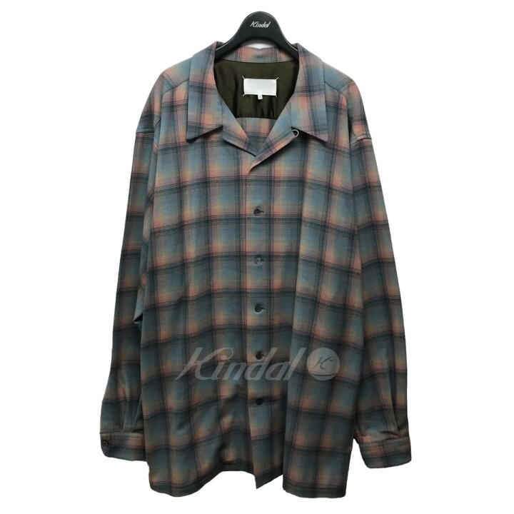 楽天市場】【中古】Maison Margiela×PENDLETON 23AW オープンカラー 