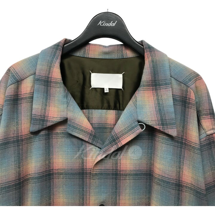 楽天市場】【中古】Maison Margiela×PENDLETON 23AW オープンカラー 