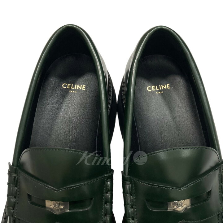 楽天市場】【中古】CELINE 23SS Bulky Penny Chunky Loafer 厚底 