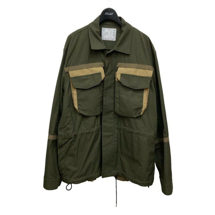 楽天市場】【中古】sacai 22SS Cotton Weather Mix Blouson ブルゾン 