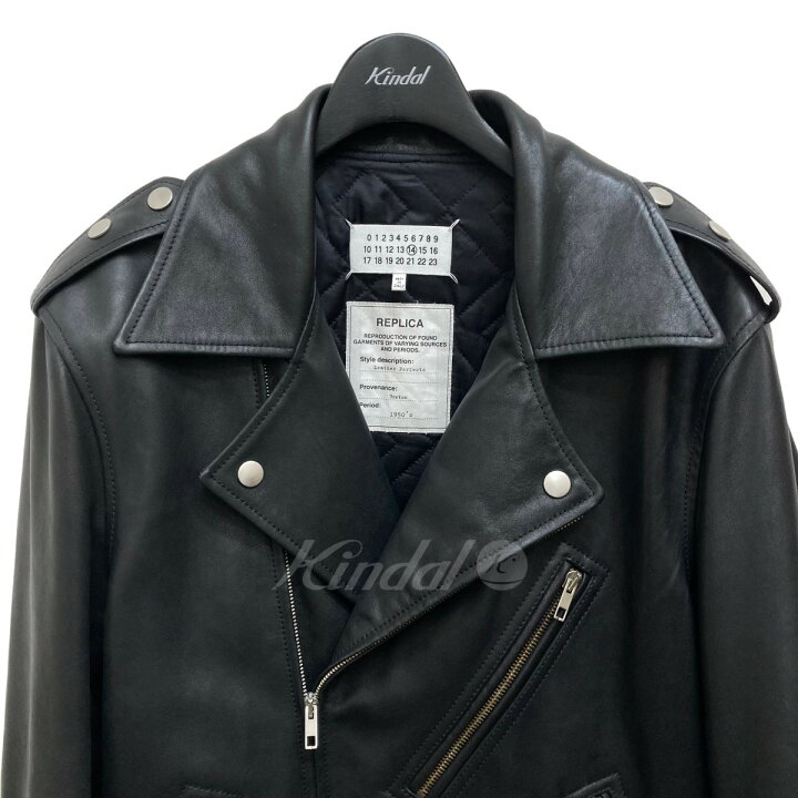 楽天市場】【中古】Maison Margiela 14 17AW REPLICA レザーライダース 