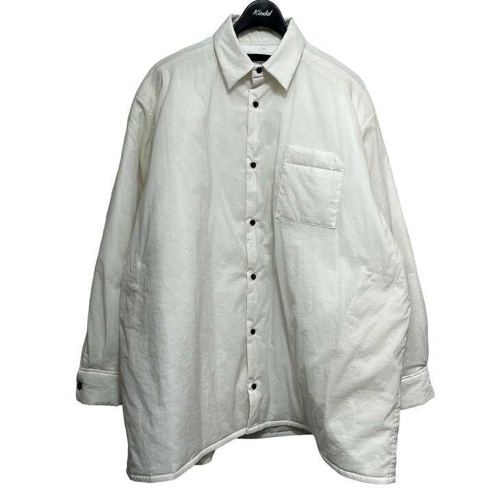 楽天市場】【中古】th products Padded Oversized Shirt 中綿オーバー 