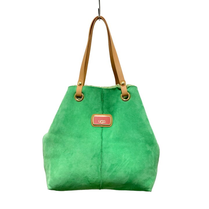 楽天市場】【中古】UGG Sheepskin Hobo Bag ムートントートバッグ 