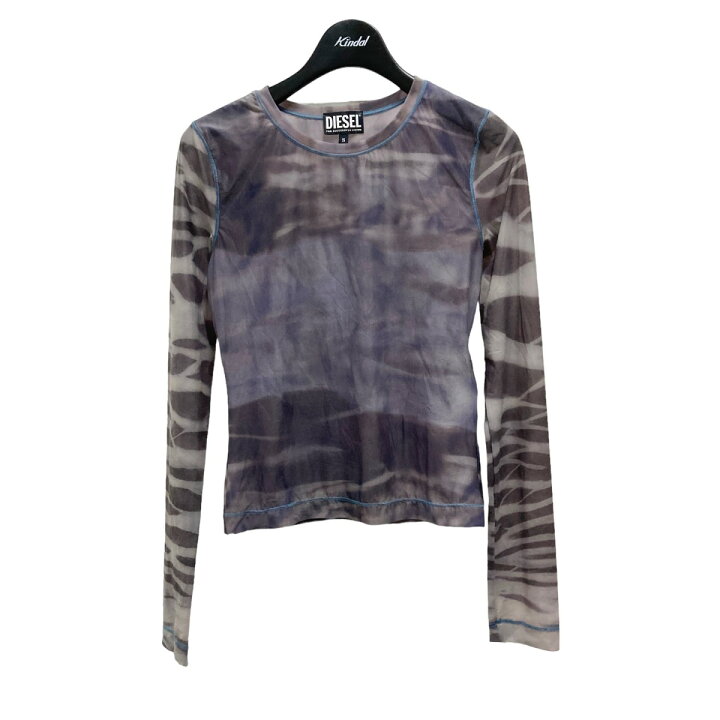 楽天市場】【中古】DIESEL シアーカットソー A06445 グレー サイズ：S 