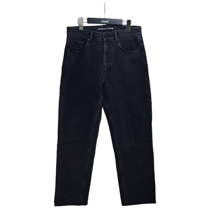 楽天市場】【中古】ALEXANDER WANGブラックデニムパンツ ブラック 