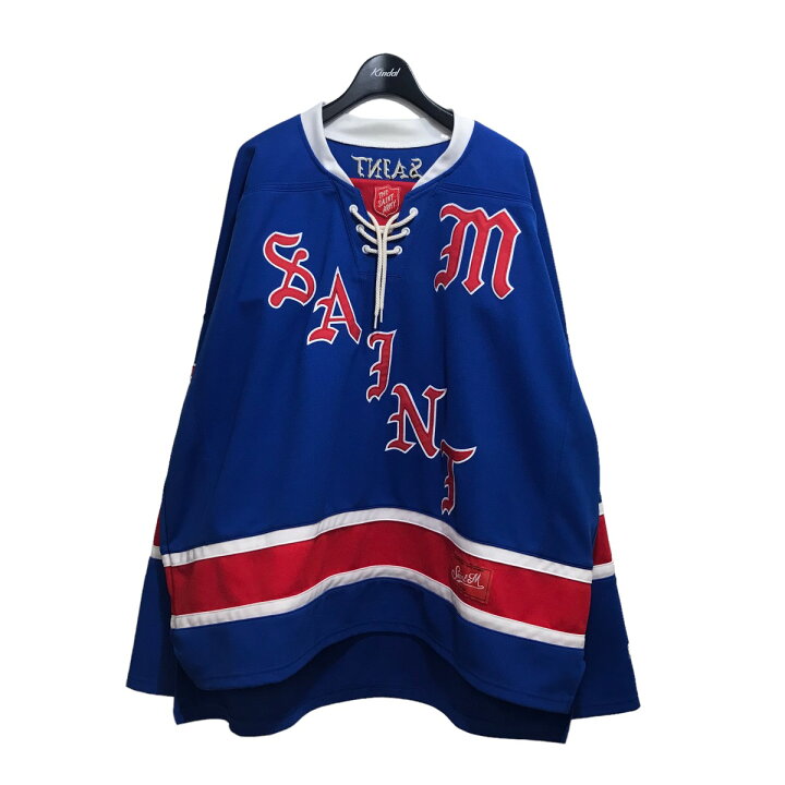 楽天市場】【中古】SAINT MICHAEL 23SS ｢LS TEE／GAMESHIRT／BLUE 