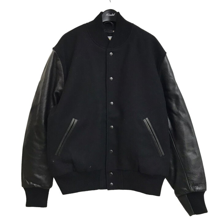 楽天市場】【中古】MINEDENIM ×GB SPORTS スタジャン ブラック サイズ 