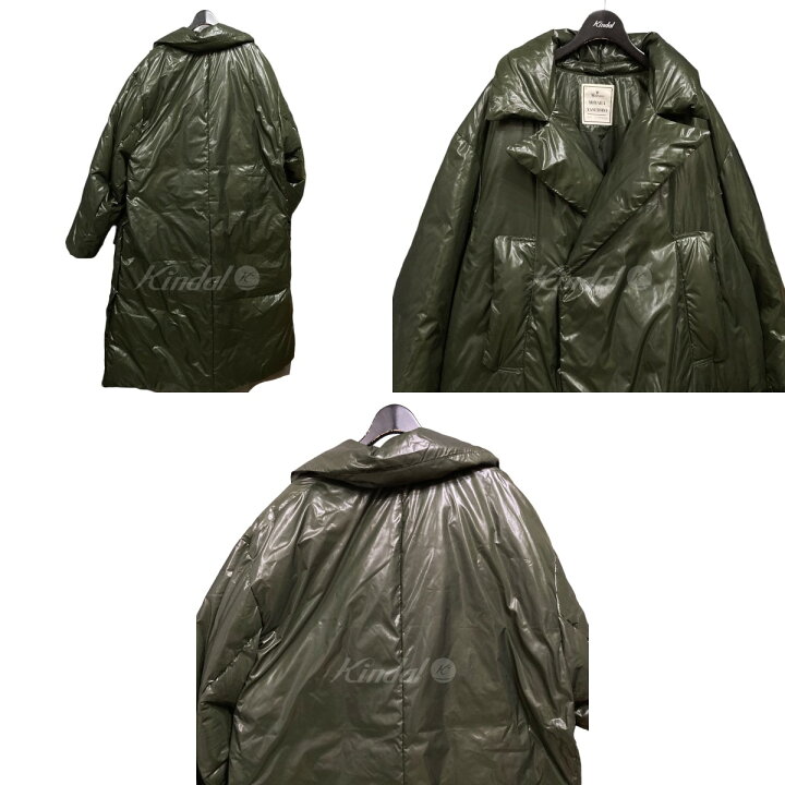 楽天市場】【中古】Maison MIHARA YASUHIROダウンコート グリーン 