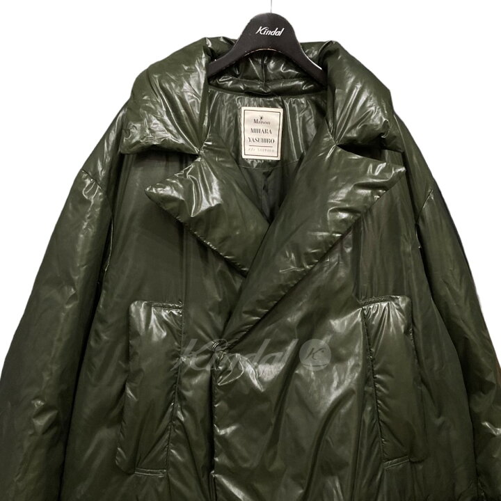 楽天市場】【中古】Maison MIHARA YASUHIROダウンコート グリーン 