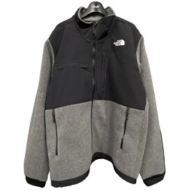 【中古】THE NORTH FACEフリースジャケット グレー×ブラック サイズ：L【価格見直し】