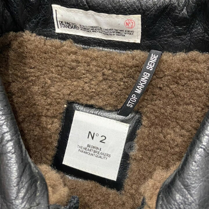 楽天市場】【中古】BEDWIN ＆THE HEARTBREAKERS ムートンジャケット 