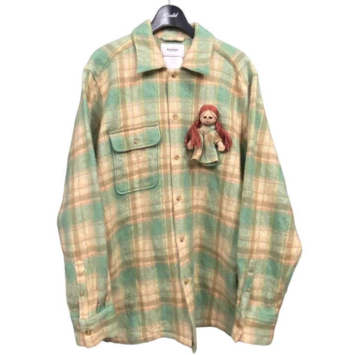 楽天市場】【中古】doublet 21AW「CHECK SHIRT WITH MY DOLL」チェック 