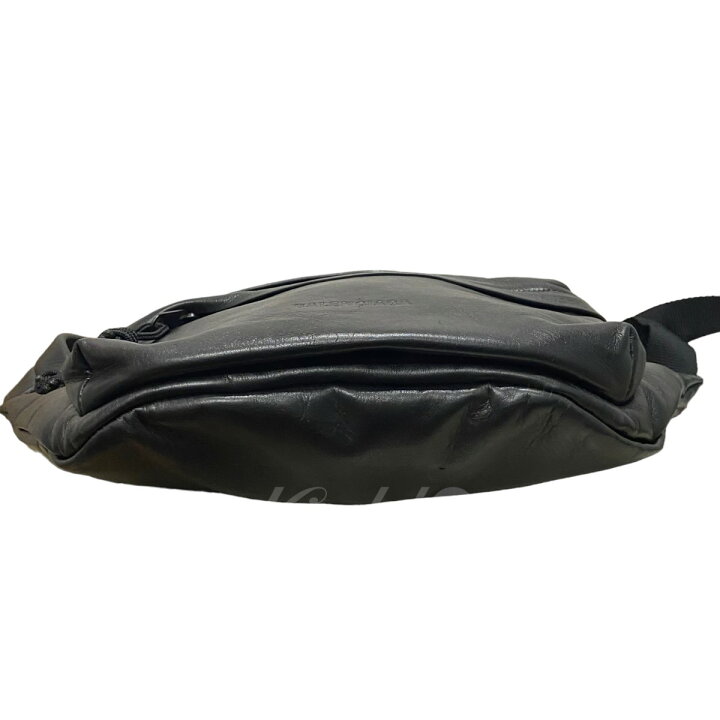 楽天市場】【中古】BALENCIAGA レザーボディーバッグ ブラック 