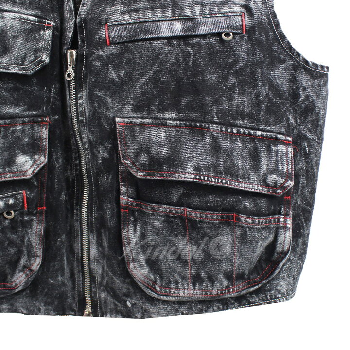 楽天市場】【中古】DIESEL by Glenn Martens23AW D-Samp DENIM VEST 