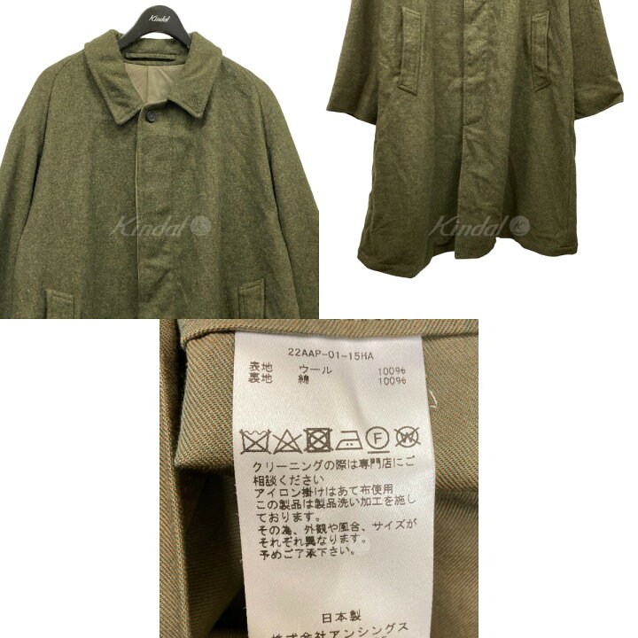楽天市場】【中古】A．PRESSE 「Tweed Balmacaan Coat」 ツイード  
