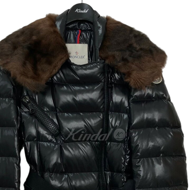 楽天市場】【中古】MONCLER FAUCON ファー付 ダウンコート 22093469 