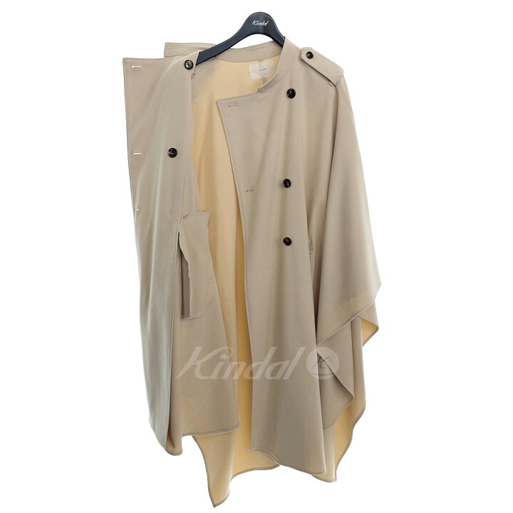 楽天市場】【中古】lourenスタンドカラービッグケープコート  