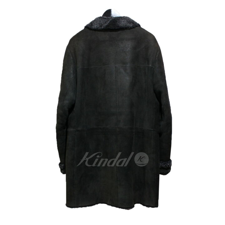 楽天市場】【中古】PRADA ラムレザームートンコート ブラック サイズ 